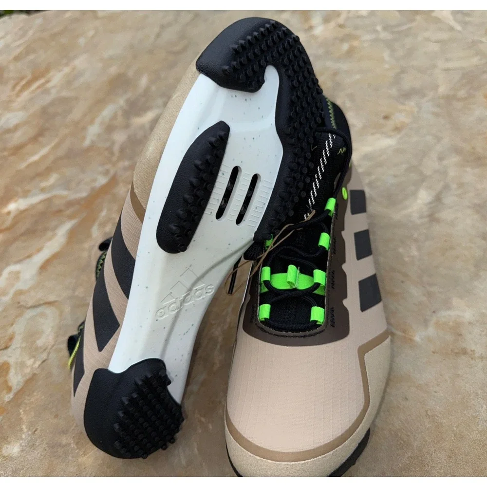 Adidas The Gravel Shoe Hiking Men's Size 7.5/Womens 8.5 Beige & Black GX1664 NWT